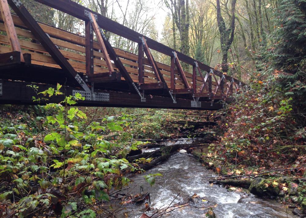 Grette Associates conducts stream habitat surveys to inform landscape design